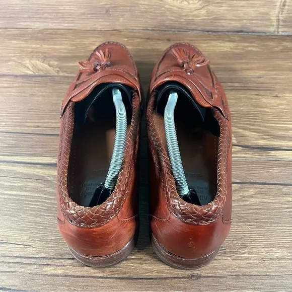 Cole Haan Brown Leather Tassel Loafers Dress Shoes Men’s Size 11E