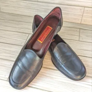 Cole Haan City Italian Leather Loafers in Navy Blue and Red Size 9