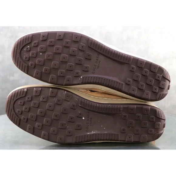 Cole Haan Claude $110 Men's Penny Loafers Casual Shoes 8 British Tan C30991 EUC
