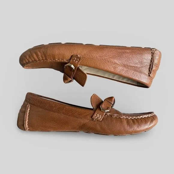 Cole Haan Evelyn Bowl Leather Loafers