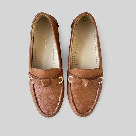 Cole Haan Evelyn Bowl Leather Loafers