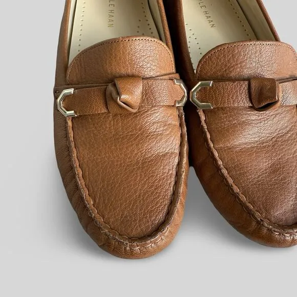 Cole Haan Evelyn Bowl Leather Loafers