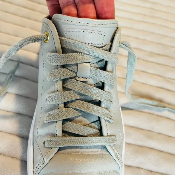 Cole Haan Grand OS Leather Sneakers, Size 7
