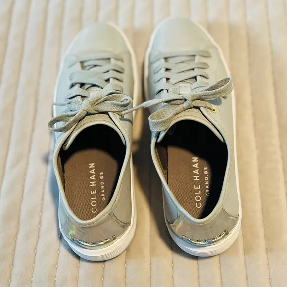 Cole Haan Grand OS Leather Sneakers, Size 7