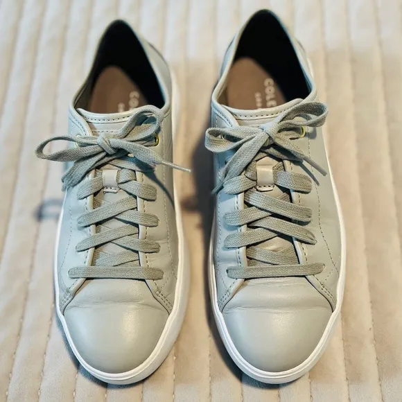 Cole Haan Grand OS Leather Sneakers, Size 7