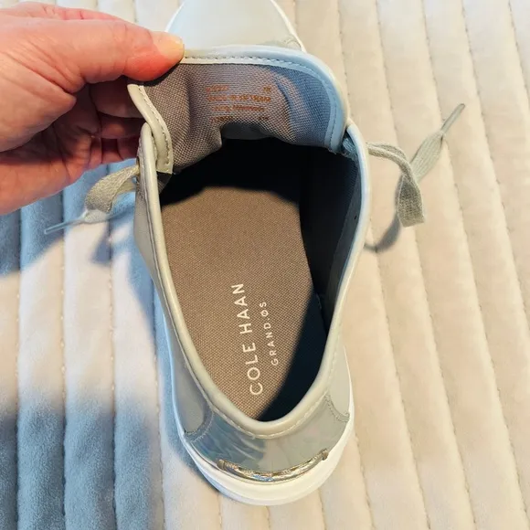 Cole Haan Grand OS Leather Sneakers, Size 7
