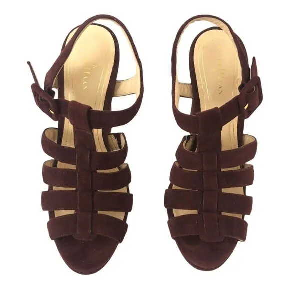 Cole Haan Jen &amp; Oli Chelsea Strap Suede Sandals