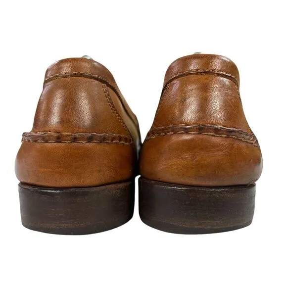 Cole Haan Kiltie Brown Leather Loafers with Buckle Mens Shoes Size‎ 11B