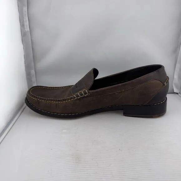 COLE HAAN LEATHER PENNY LOAFERS 11 M MEN'S BROWN C05993 COMFORTABLE Casual Shoe
