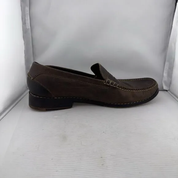 COLE HAAN LEATHER PENNY LOAFERS 11 M MEN'S BROWN C05993 COMFORTABLE Casual Shoe