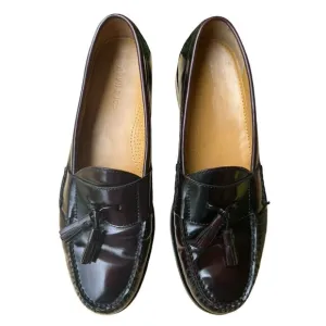 COLE HAAN Loafers Shoes‎ Tassels Dark Burgundy Brown Men’s Size 11.5 B Business