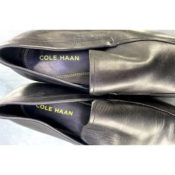 Cole Haan Men's Dress Loafers Shoes Size 10.5 Leather Black C08743