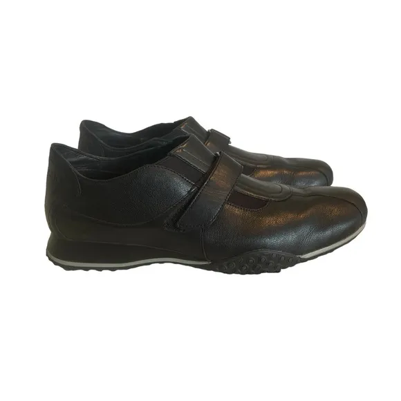 Cole Haan‎ Men’s Estadio II Black Strap Sneakers, Size 10M