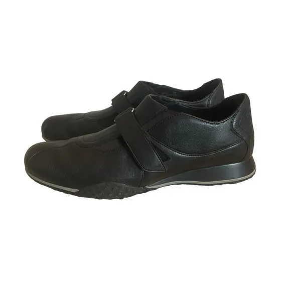 Cole Haan‎ Men’s Estadio II Black Strap Sneakers, Size 10M