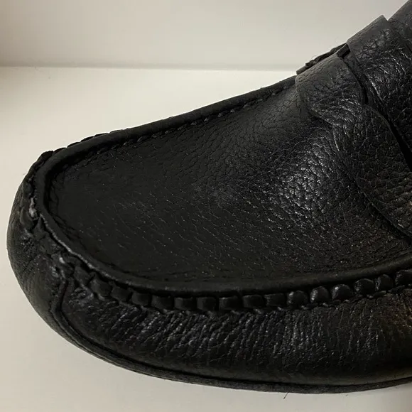 Cole Haan Men’s Loafers Black Leather Slip On Shoe Business Casual Size 10.5