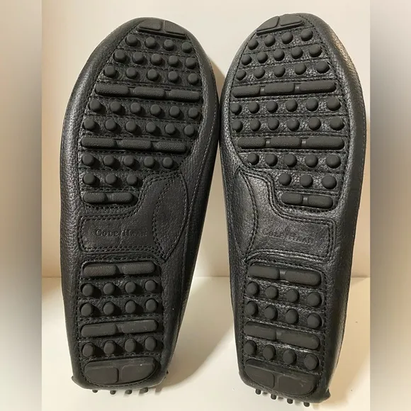Cole Haan Men’s Loafers Black Leather Slip On Shoe Business Casual Size 10.5