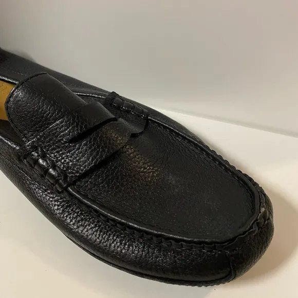 Cole Haan Men’s Loafers Black Leather Slip On Shoe Business Casual Size 10.5
