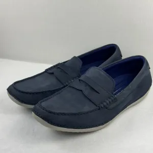 Cole Haan Men's Motogrand Blue Loafers Leather Driving Moc C24717 Size‎ 10.5M