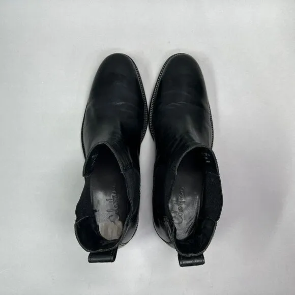 Cole Haan Men's Size 12 Black Leather Chelsea Boots