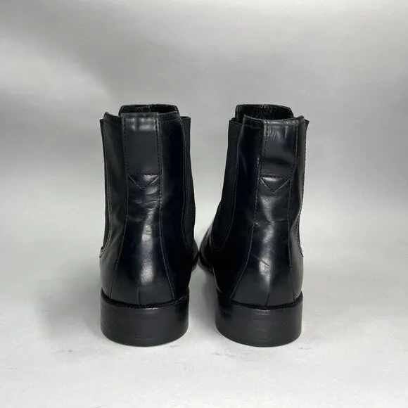 Cole Haan Men's Size 12 Black Leather Chelsea Boots