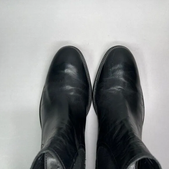 Cole Haan Men's Size 12 Black Leather Chelsea Boots
