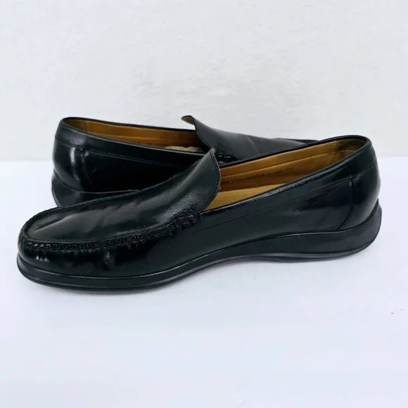 Cole Haan Men’s Slip On Leather Loafers Black 11.5
