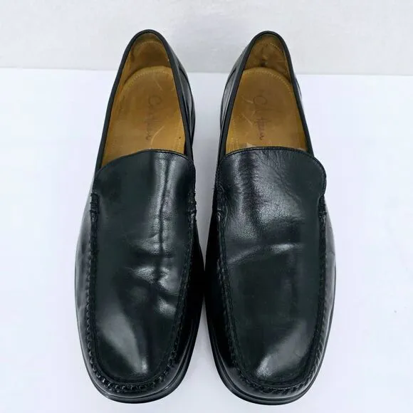 Cole Haan Men’s Slip On Leather Loafers Black 11.5