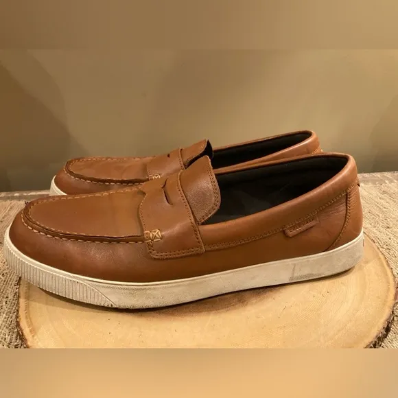 Cole Haan Nantucket 2.0 Grand 360 British Tan Casual Penny Loafers Mens 13M