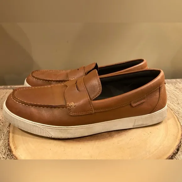 Cole Haan Nantucket 2.0 Grand 360 British Tan Casual Penny Loafers Mens 13M