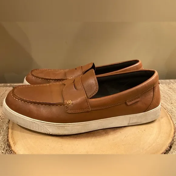 Cole Haan Nantucket 2.0 Grand 360 British Tan Casual Penny Loafers Mens 13M