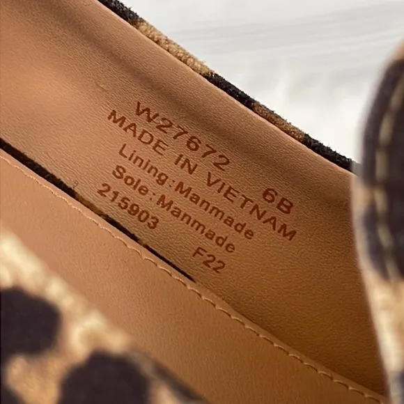 Cole Haan “Viola” Leopard Print Loafers