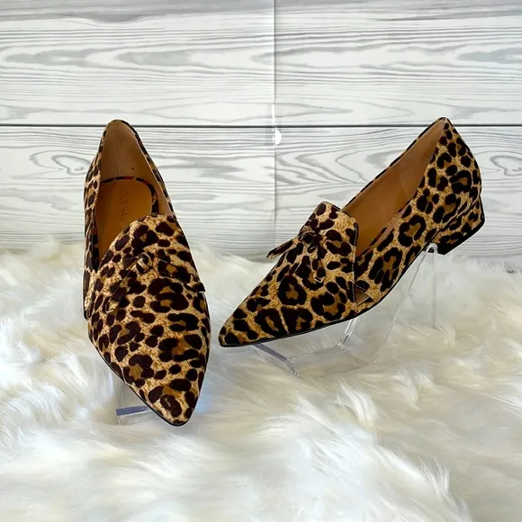 Cole Haan “Viola” Leopard Print Loafers