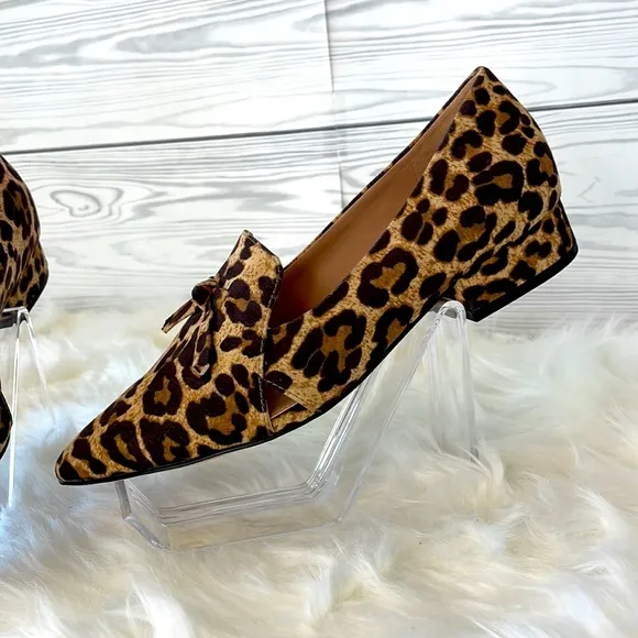Cole Haan “Viola” Leopard Print Loafers