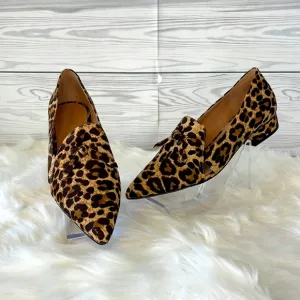 Cole Haan “Viola” Leopard Print Loafers