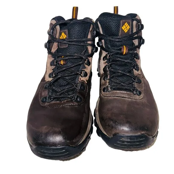 Columbia Waterproof Mens Size 7.5 Hiking Boots Newton Ridge Plus 2 Trail Running