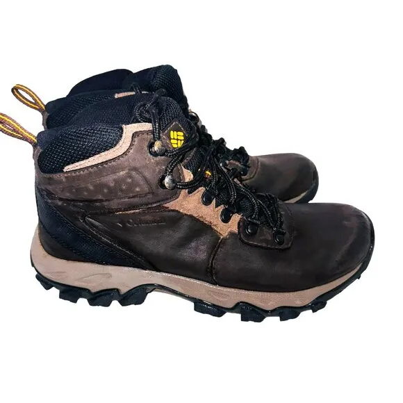 Columbia Waterproof Mens Size 7.5 Hiking Boots Newton Ridge Plus 2 Trail Running