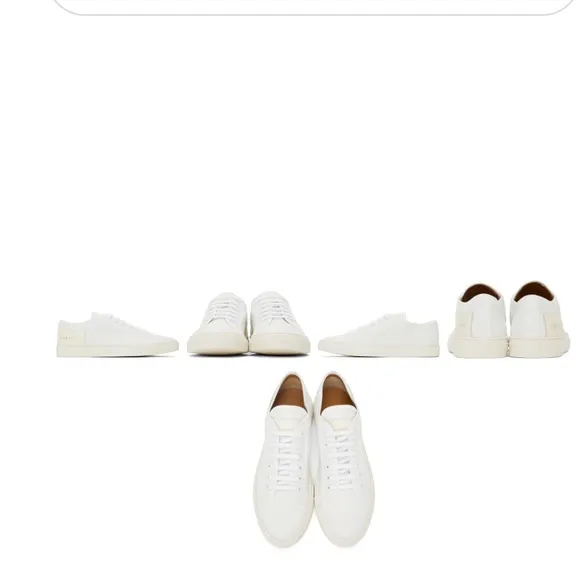 Common ProjectsWhite RecycledNylon TournamentLow Sneakers size 38 US8