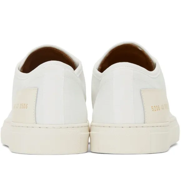 Common ProjectsWhite RecycledNylon TournamentLow Sneakers size 38 US8