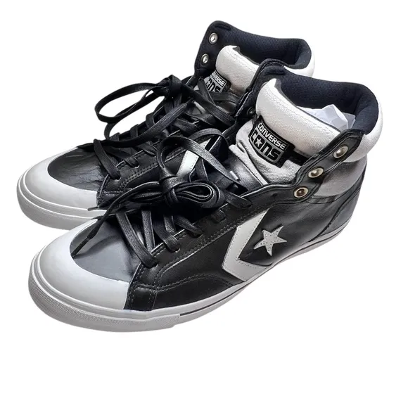 Converse All Star CONS Leather High Top Sneakers NWOT