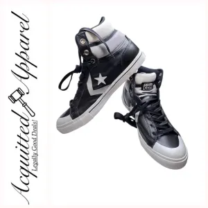 Converse All Star CONS Leather High Top Sneakers NWOT