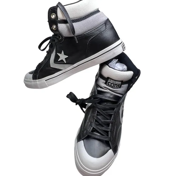 Converse All Star CONS Leather High Top Sneakers NWOT
