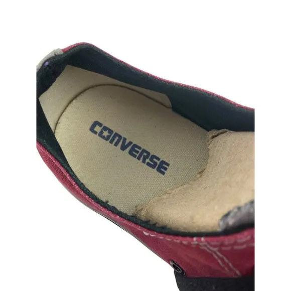 Converse All Star Mens Converse Sneakers M12 W14 Burgundy Black Getz No Beta