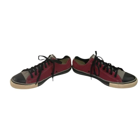 Converse All Star Mens Converse Sneakers M12 W14 Burgundy Black Getz No Beta