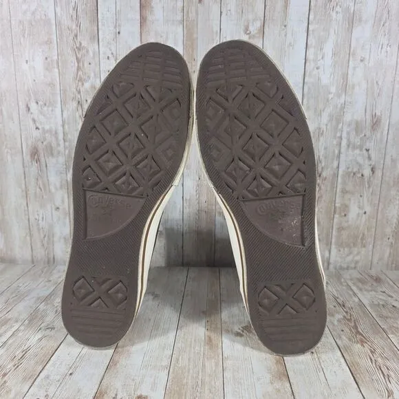 Converse Chuck 70 Hi Brown Canvas Vintage Style Sneakers Men's Size 10.5‎