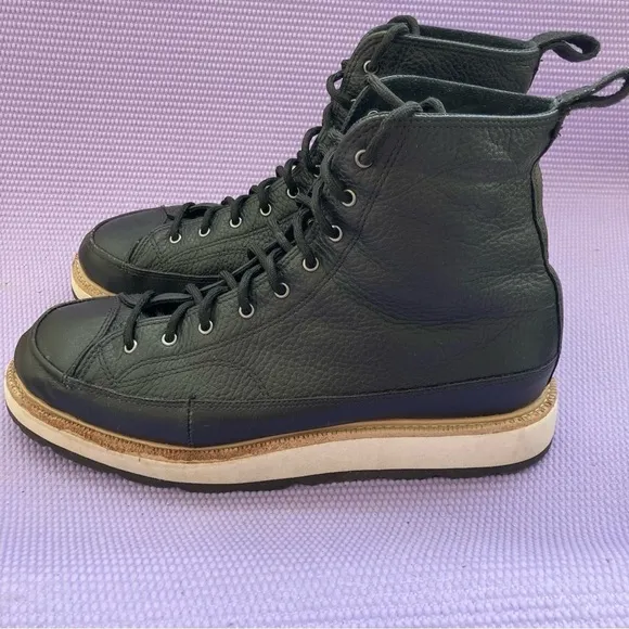 Converse Chuck Taylor Leather Terrain Boots Shoe 162355C Black W 12 / M …