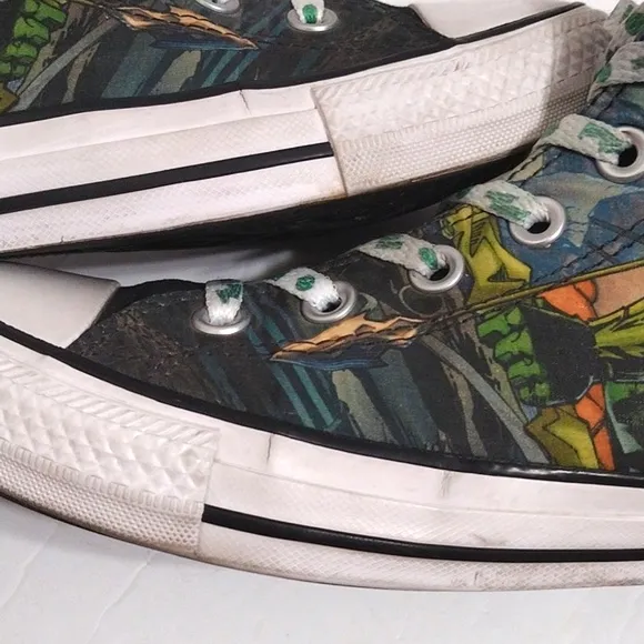 Converse CTAS DC Comics Green Arrow Hi Top Sneakers Unisex Men's US 6, Women's 8