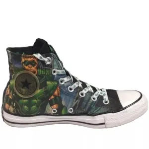 Converse CTAS DC Comics Green Arrow Hi Top Sneakers Unisex Men's US 6, Women's 8