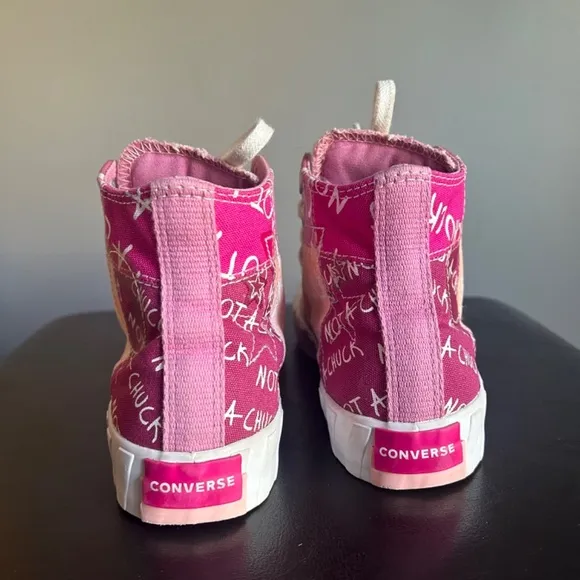Converse ‘Not a Chuck’ Pink Two Tone High Top Sneakers
