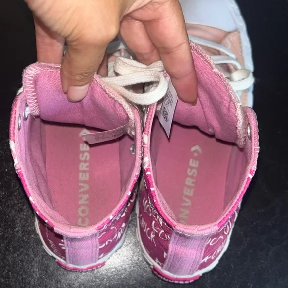 Converse ‘Not a Chuck’ Pink Two Tone High Top Sneakers
