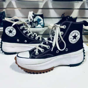 Converse Run Star Hike Canvas Platform Hi Top Chunky Sole   Sneakers 166800C